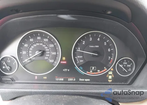 2015 BMW 328I z USA, uszkodzony, nr VIN WBA3A5C5XFF606617